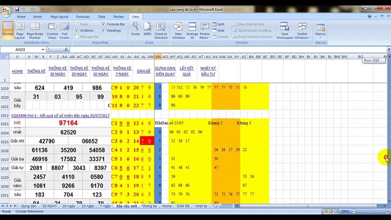 Phần mềm tính lô trong Excel: Dễ dàng và chính xác